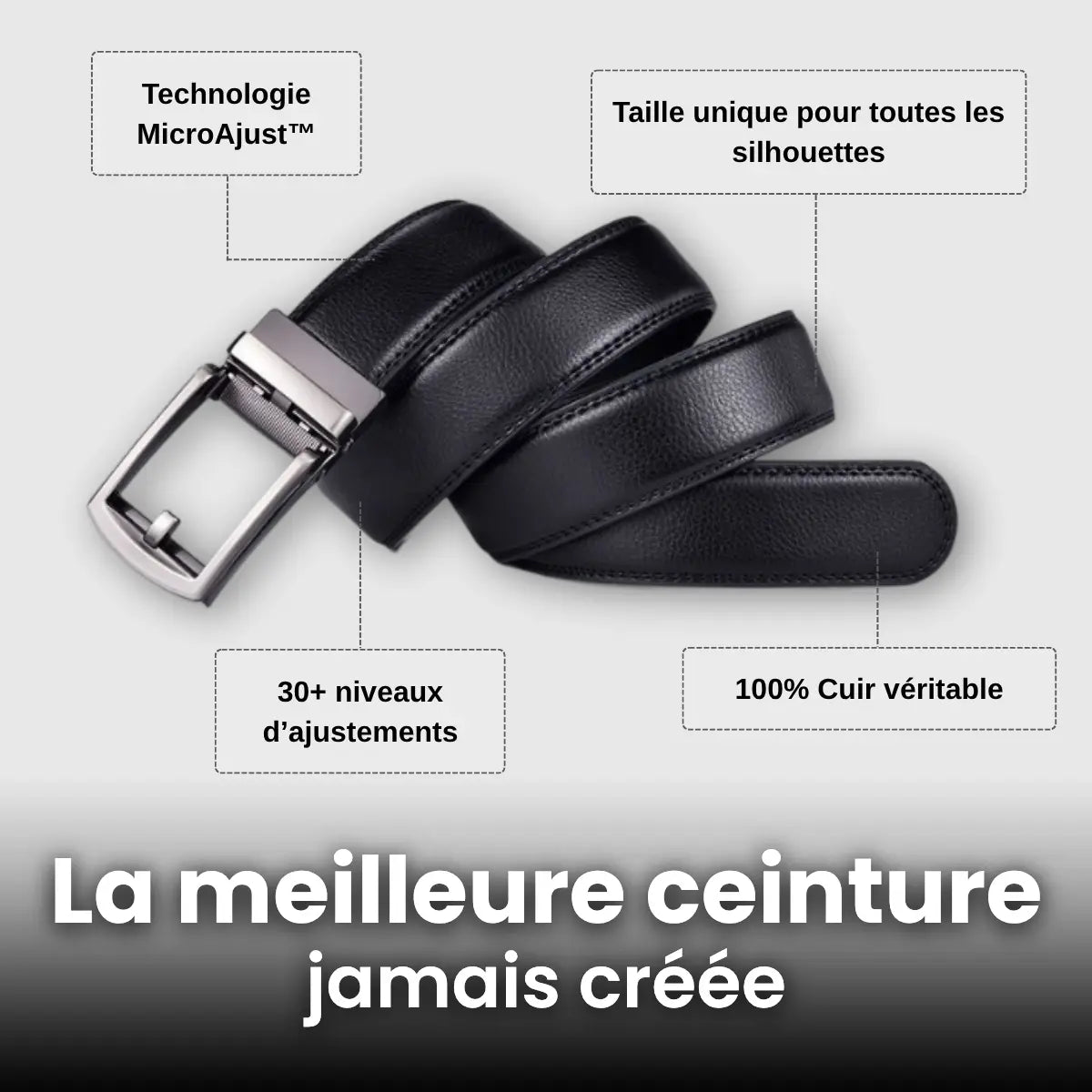 MicroAjust™ Holeless Belt